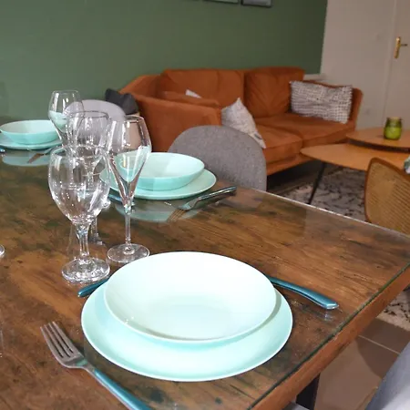 Le Cocon Troyen - 6-8P - 2 Parking Gratuits Appartement Troyes Buitenkant foto